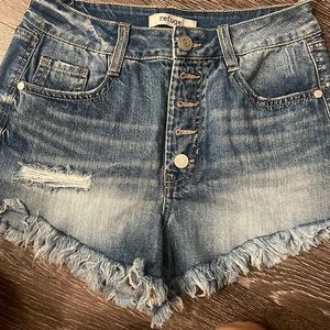 Jean shorts high waisted
